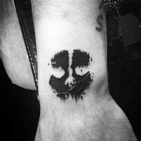 40 Awesome Call Of Duty Tattoo Ideas for Men | Gaming tattoo, Ghost ...