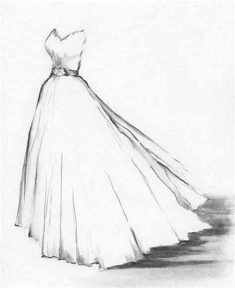 Wedding Gown Portrait by DianeBronstein.com | Wedding dress drawings ...