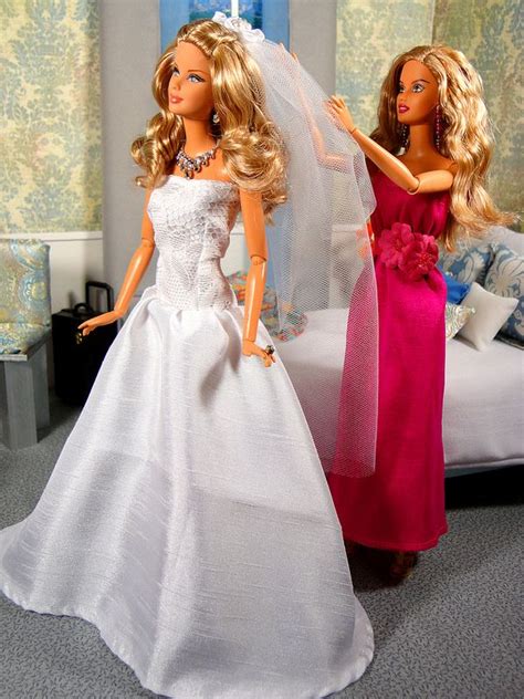 Help with the veil | Barbie wedding dress, Barbie bridal, Barbie bride