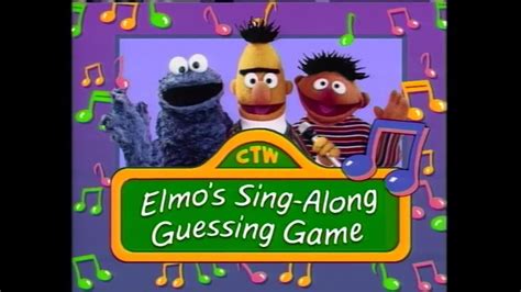 Elmo Sing Along Guessing Game Part 1