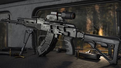 3D Modified AK47 Assault Rifle Model - TurboSquid 2065466