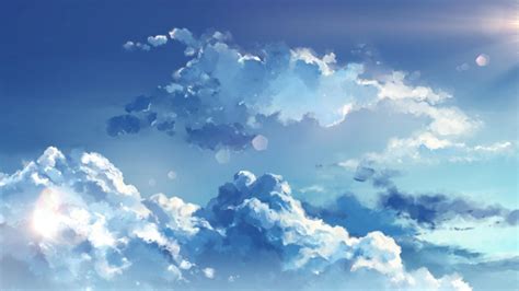 Aesthetic Sky Anime Wallpapers - Wallpaper Cave