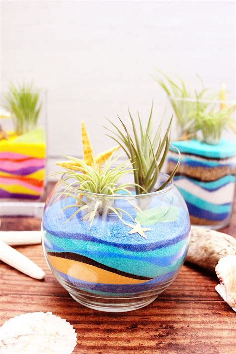 DIY Sand Art Terrarium | eHow Succulent Terrarium, Succulents Garden ...