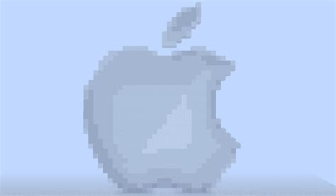 giant apple logo Minecraft Map