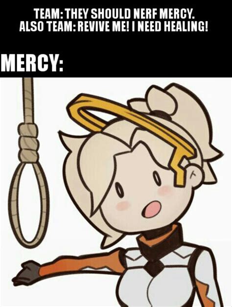 Nerfing Mercy mains : r/Overwatch_Memes