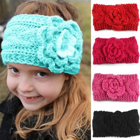 Aliexpress.com : Buy Knitted Girls Headbands New Winter Warm Crochet ...