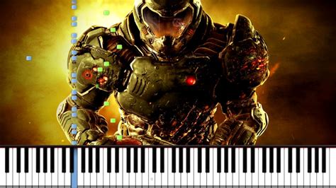 Doom - Main Theme | Piano Tutorial (Synthesia) - YouTube