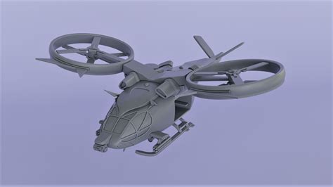 3D printable model Avatar Helicopter | CGTrader