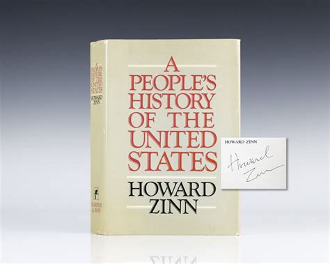 People's History of the United States Howard Zinn First Edition SIgned