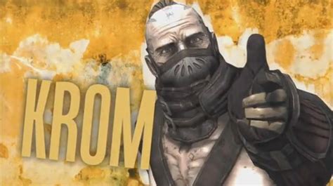 Krom - Borderlands Wiki - Walkthroughs, Weapons, Classes, Character ...