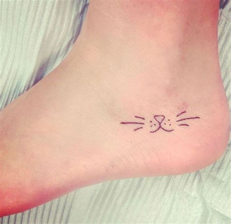 111 Awesome Small Tattoo Ideas for Women | Minimal cat tattoo, Tattoos ...