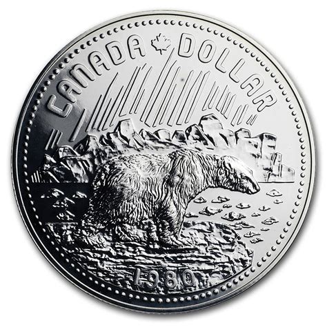 1980 Canada Silver Dollar Specimen (Arctic Territories) - Walmart.com