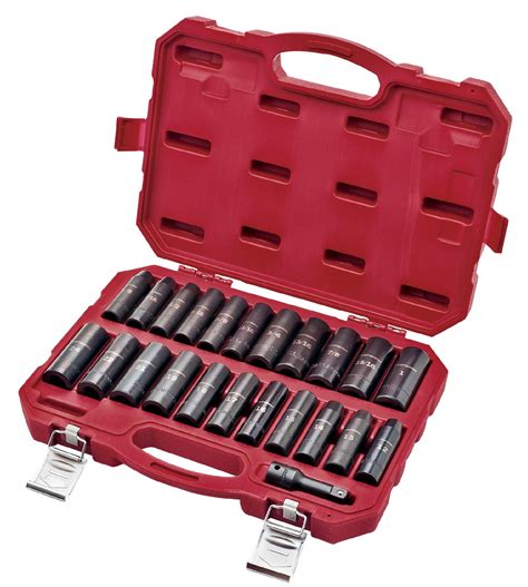 Craftsman 23 pc. Easy-To-Read Deep Impact Inch/Metric Socket Set | Shop ...