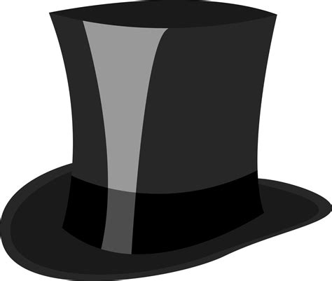 Black hat, illustration, vector on white background. 13683877 Vector ...