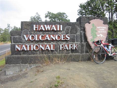 Hawaii Volcanoes National Park at the Big Island, Hawaii - Hawaii on a Map