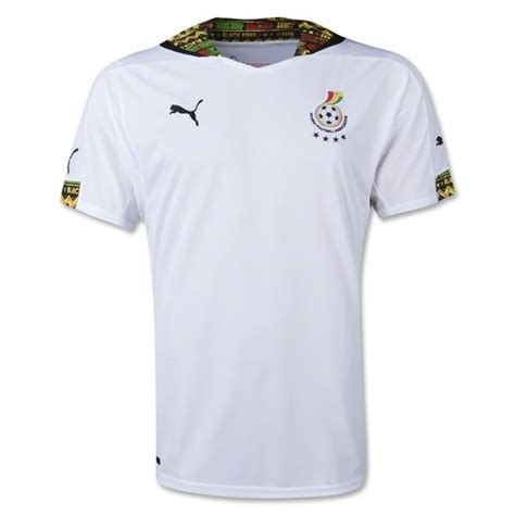 Ghana 2014 Home Soccer Jersey - WorldSoccerShop.com | World cup teams ...