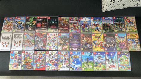 My physical Nintendo Switch Game collection : r/gamecollecting