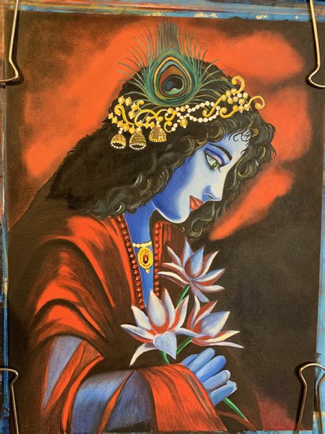 [View 39+] Oil Painting Images Of Lord Krishna