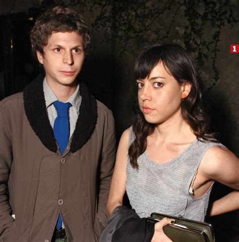 Pedestrian Parallax - Michael Cera and Aubrey Plaza, 2010.