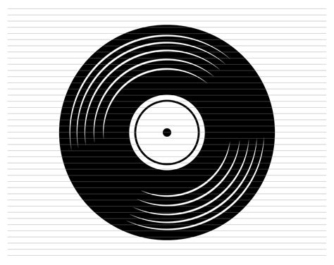 Vinyl Record Svg Vinyl Record Music Disc Music Listen Listening Music ...