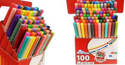 Amazon: RoseArt Washable Markers 100-Pack Only $10.80