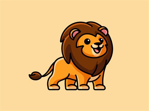 35 Latest Simple Easy Cartoon Lion - clickandno4