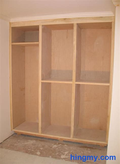 Built-in Closet Face-Frame Construction