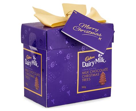 Cadbury Milk Chocolate Christmas Trees Gift Box 182g | GroceryRun.com.au