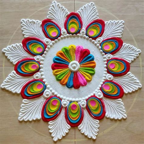 Simple And Easy Rangoli Designs For Weddings & Festivals - Pyaari Weddings