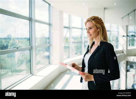 Happy business people celebrating success at company Stock Photo - Alamy