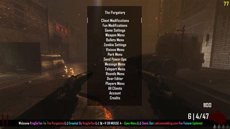 Release - [GSC] Black Ops 2 Zombies: The Purgatory GSC Mod Menu Update ...