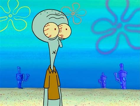 Scared Squidward Blank Template - Imgflip