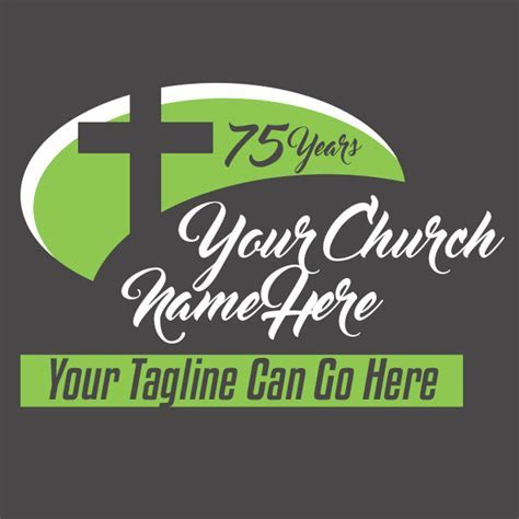 Church anniversary Logos