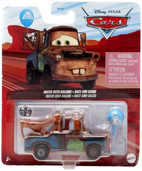 Disney Pixar Cars Cars 3 Metal Mater 155 Diecast Car with Balloon ...