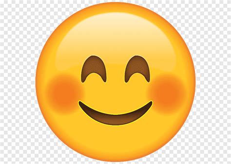 Emoji Blushing Smiley, Blushing Emoji HD, smile emoji illustration ...