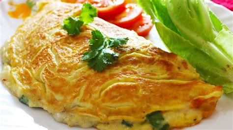 Cheese Omelette | Healthy Egg Omelette - Breakfast Recipe (VIDEO ...