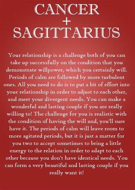 Pin by NEVA OSBORN on let's try it !!! | Sagittarius and cancer, Cancer ...