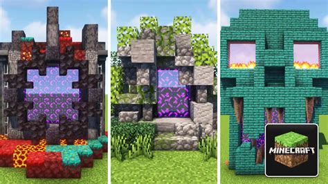 7 Amazing Minecraft Nether Portal Design Ideas - Gamer Empire