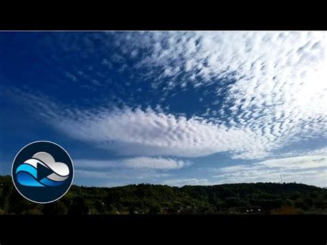 Sky full of cumulus clouds time lapse, Relax in Nature with Cloud ...