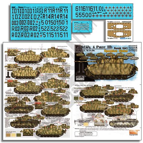 WWII German 7th Panzer Division Panzer III Command Tank & Panzer III J ...