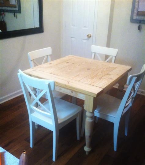 Small Square Kitchen Table : Small EU Made Solid Oak Dining Table Minsk ...