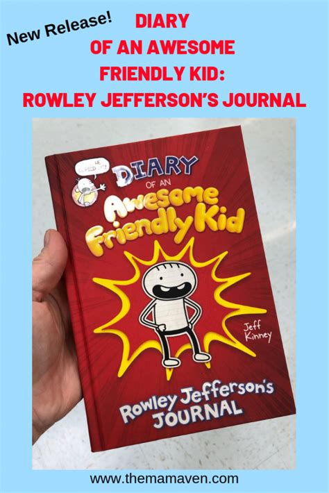 New Book Release - Diary of An Awesome Friendly Kid: Rowley Jefferson's ...