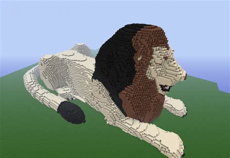 Lion Statue Minecraft Map