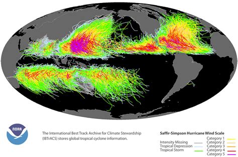 An Inventory of Tropical Cyclone Tracks | News | National Centers for ...