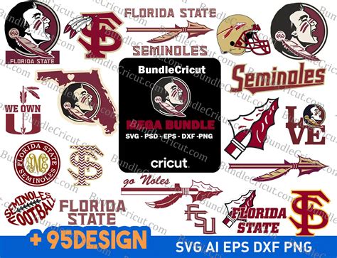 Florida seminoles svg,Florida State Seminoles Logo Bundle Svg, NCAA ...