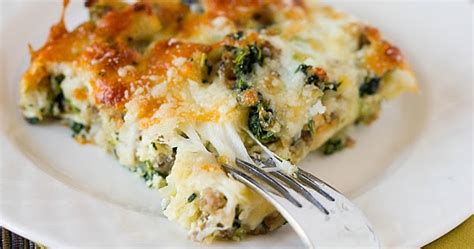 Cooking Pinterest: Cheesy Spinach Bake Recipe