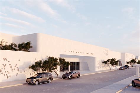 Mykonos Airport (JMK) by K-Studio & BETAPLAN - The Greek Foundation