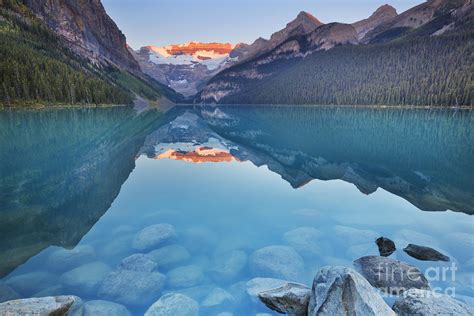 Lake Louise, Banff National Park, Canada at sunrise Photograph by Sara ...