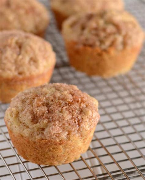 Apple Banana Muffins with Cinnamon Sugar - Creations by Kara