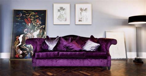 30 Best Collection of Velvet Purple Sofas